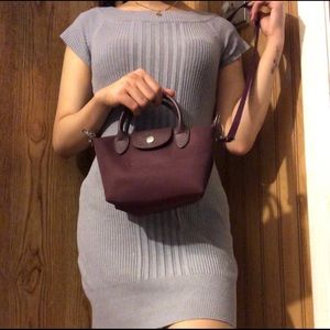 mini longchamp nylon crossbody